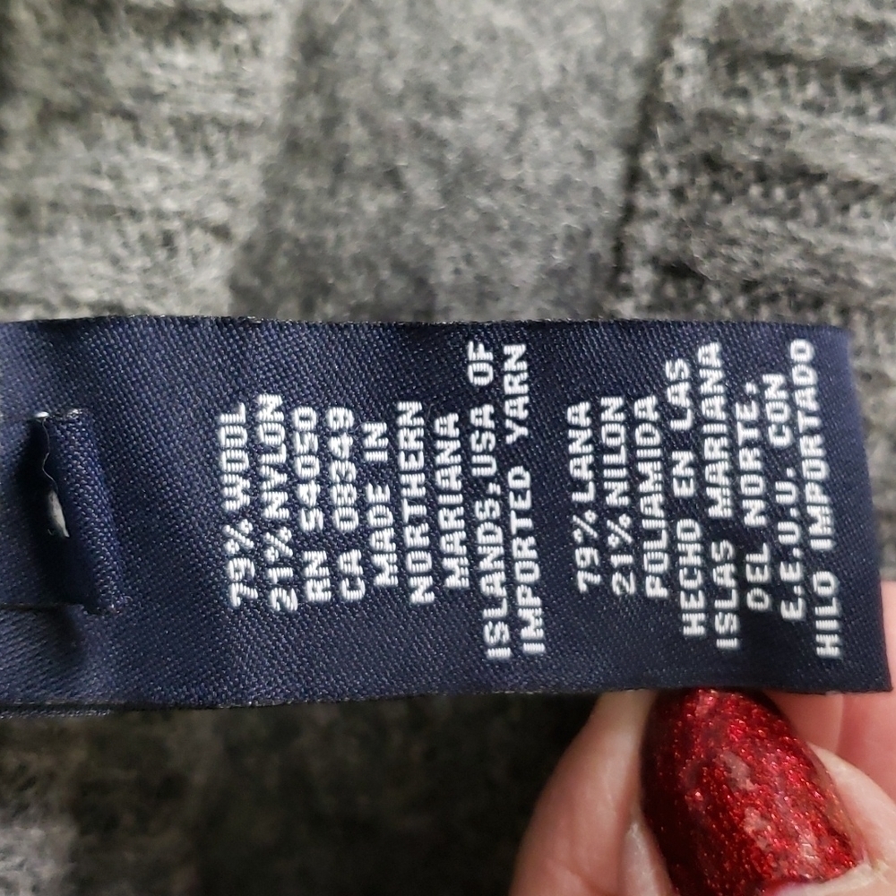 Jones New York Signature Wool/Nylon Grey Car Coat Jacket Lightweight Unlined EUC - Picture 13 of 16